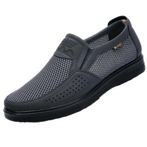 BURUIJING | Summer Non-slip Breathable Soft Sole Mens Beijing Style Shoe