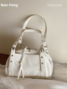 CHIO‘2ND | Soft Leather Commuter Crossbody Shoulder Bag for Women