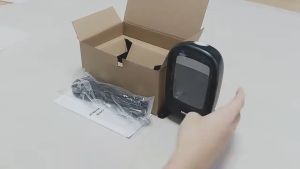 Henex HC666 1D / 2D Desktop Barcode Scanner Ewallet Scanner