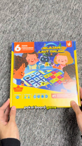 Tentang Anak - Board Game Anak 3+ tahun "Jelajahi Bawah Laut" - Mainan Edukasi Anak