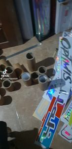 Cutting Sticker Kaca Depan Mobil Pickup & Truck Night Runner