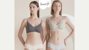 Bmama Nursing Bra Latex Cotton Standard & Plus Size No Steel Ring Seamless Breastfeeding - BR813