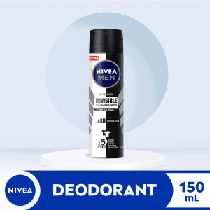 BUY 1 TAKE 1 NIVEA Men Deodorant Black & White Original Antiperspirant Spray 150ml