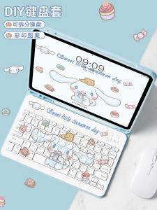 เคส iPad Mini 6 pro 11 พร้อมช่องใส่ปากกา 2021 ใหม่ล่าสุด 2022 รุ่น Air 5 ชุดคีย์บอร์ดมOUSEไร้สายพร้อมช่องใส่ปากกา 9 ชิ้น