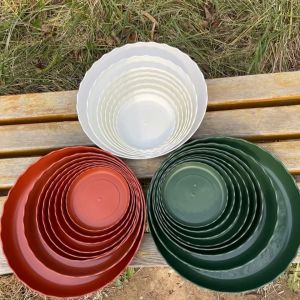 จานรองกระถาง มีให้เลือกหลายไซส์ งานสวย พลาสติกเหนียวไม่แตกง่าย