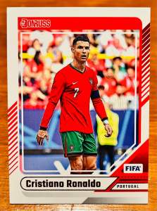CRISTIANO RONALDO ⚽️ CR7 โรนัลโด้ 🇵🇹 การ์ดสะสมฟุตบอล FIFA ⚽️ Donruss Soccer ⚽️ Portugal 🇵🇹 แมนเชสเตอร์ ยูไนเต็ด ⚽️
