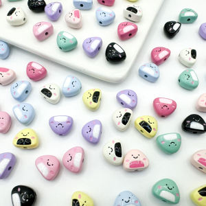 Macaron Colored Alloy Rice Ball Separator Beads DIY Handmade Oil Drop Jewelry Accessories Bracelet Hanging Bag Charm