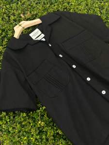 Pickle Projects— Crochet Theory S/S SHIRT (Hand Crocheted ถักขอบโครเชด้วยมือ)