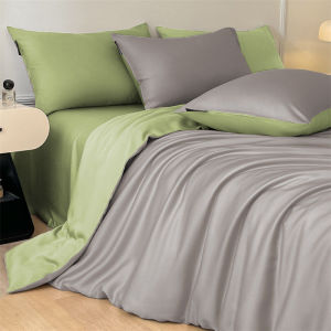 KAMONI | Cooling Ice Silk Four-Piece Bedding Set