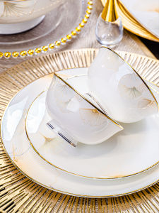 Happiness Single Bowl Ceramic Bone China Home Use 2025 New Jingdezhen Combination Bowl Dining Utensils Chinese Style