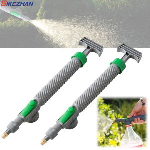 High Pressure Air Pump Manual Sprayer Adjustable Drink Bottle Spray Head Nozzle Garden Watering Tool Sprayer Agriculture Tools