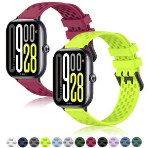 Soft Silicone Strap for Xiaomi Mi band 9pro 8pro Sports Band for Redmi Watch 5 4 Correa Breathable Bracelets Accessories No Gaps