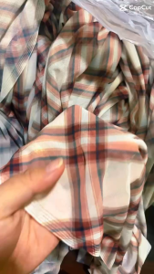 1 Mét Thun Lưới Hoạ Tiết Caro Trắng Đỏ Khổ 1m5 Hàng Công Ty