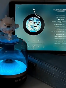 Wireless Bluetooth Speaker RGB Light Show Subwoofer - Deep Bass Desktop Audio System for PC Computer & Stage - Perfect Gift