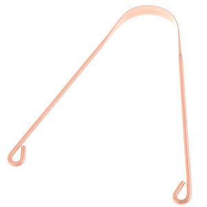1Pc Pure Copper Tongue Scraper Oral Cleaner Brush Fresh Cleaning Hygiene For Men And Women High Quality Tounge Scraper