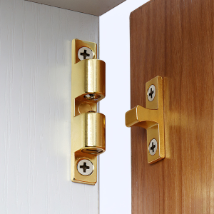 Chốt giữ cánh tủ đồng chốt bi cài cánh tủ40mm50mm 60mm 70mm Điều chỉnh được lực giữ tủ BAUHO