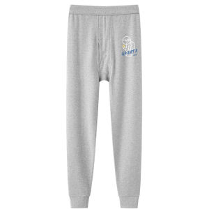 Coco Smart | Quần lót thu mỏng bằng cotton nguyên chất cho nam thanh thiếu niên Quần lót giữ nhiệt cho bé trai lớn Quần dài cotton mùa thu đông