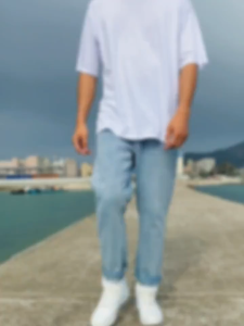 Mens Straight Cut Jeans Men Seluar Jeans Lelaki Korean Style (808:112)