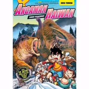SIRI X-VENTURE DUNIA DINOSAUR ( EDISI TERKINI ) AS 01- AS 12 KOMIK VERSI BAHASA MELAYU - GEMPAK STARZ KADOKAWA