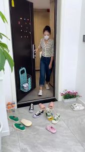 Kệ Để Giày Dép 5 Tầng Tiện Lợi  Kệ Để Đồ Chữ X Bằng Nhựa Cứng Cao Cấp Có Thể Xếp Nhiều Tầng Thiết Kế Mới Hiện Đại.