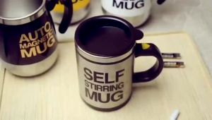 Stainless Steel Thermal Cup Insulated Smart Cup Self Stirring Mug Auto Mixing Coffee Cup
