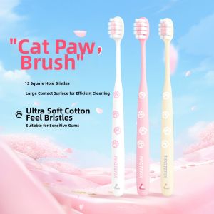 PROTEFIX | Soft Small Head Toothbrush for Adult Women Household Pack