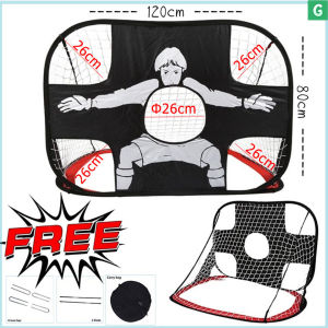 [GGJJ] Kids Football Goal Net เด็กกระดาษโพสอิทฟุตบอลสุทธิในร่มกลางแจ้งเกมการแข่งขันยิงการฝึกอบรมเด็กตาข่ายฟุตบอล