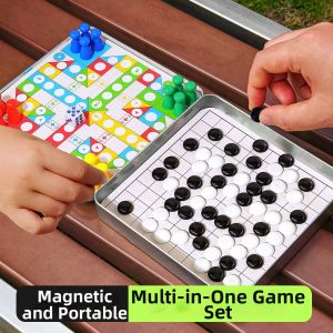 QILEYUAN | Magnetic Portable Multi-Game Chess Set