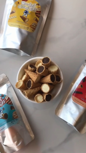Milk Chocolate Rocket Cones 100g - CACAO CULTURE - Rich & Creamy Fun Snack