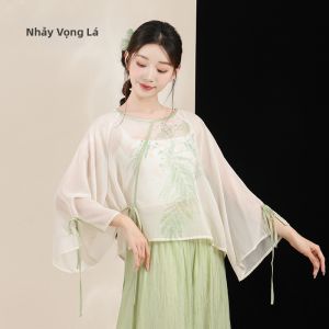 LEAF DANCE | Áo Múa Đạo Cụ Trung Quốc Dáng Rộng