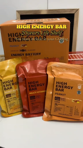 High Energy Bar Peanut Flavor 120grams (BDH) - Emergency Food and Survival Rations Biscuit Original 20 years Shelf Life
