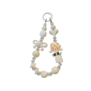 จี้กระเป๋าเด็กผู้หญิงรูปการ์ตูนจี้คิสตัลบับเบิ้ล Mart