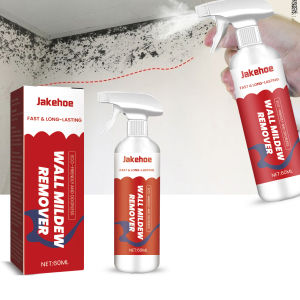 JAKEHOE Mould Removal Spray Cleaning Dirt Mildew Stain for Kitchen Bathroom Refresh Air Long-Lasting Effect Wall Mildew Cleaner