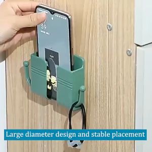 New!! Holder Rak hp Charger dinding + lakban - Langsung Tempel ( BISA COD )