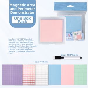 Magnetic Fraction Demonstrator Addition Subtraction Math Tool