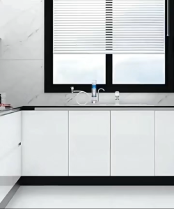 Tefal countertop water purifier—requires no electricity and produces no wastewater delivers fast clean odor-free water. Features a ceramic filter that removes residual chlorine rust and sediment. Comes with a 2-year warranty.