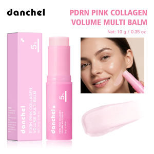 lakerain | PDRN Pink Collagen Volume Multi Balm 15ml Dưỡng Ẩm Sâu Dưỡng Ẩm Làm Sáng Da Đầy Đặn Mịn Màng Rạng Rỡ Di Động Collagen Stick Dành Cho Nữ
