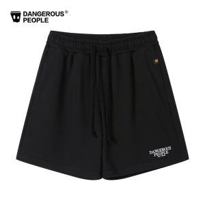 Dangerous People Xue ZhiHuan DSP Basic Versatile Knitted Shorts Trendy Sporty Casual Beachwear for Teens Cotton Polyester Blend