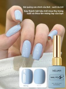 Sơn Móng Tay Gel Màu Xanh XEIJAYI 1 Chai 15ml Tẩy Được Không Chứa Formaldehyde Kiểu Dáng Thời Trang Bền Lâu Không Mùi Gốc Acrylic/cacbamate
