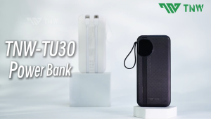 TNW TU30 20000mAh Fast Charging Powerbank 22.5w Built In Cable Large Capacity Powerbank For Travel