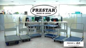 PRESTAR NG-401 SERIES Steel Platform Foldable Handle Trolley Cart 500kg Capacity by Dexterton