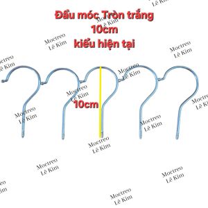 Đầu móc gắn móc treo quần áo ( 10 cái )