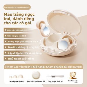 monqiqi | Bông Tai Chống Ồn Siêu Hiệu Quả Để Ngủ