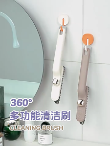 3 in 1Rotating Crevice Brush/for Cleaning Bathroom Crevices and Home Interiors/Floor Brush/Window Crevice Cleaning Brush