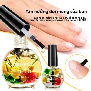 Dầu Dưỡng Móng Hoa Khô Tự Nhiên LIMEGIRL 15ML Dưỡng Ẩm Phục Hồi Lớp Biểu Bì Giúp Móng Khỏe Mạnh