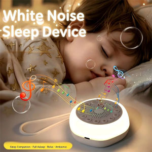 Sleep Sound White Noise Machine with 27 Sounds Night Light Timer Portable Sleep Aid for Adults & Baby