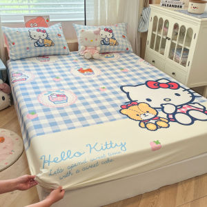 YAOKANG | Anti-Slip Mattress Protector Bed Cover 100%Cotton