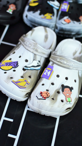 AKIRA Comfortable Soft Rubber Non Slip Tie Dye Design Summer Fashion Clogs Sandals For Women And Men