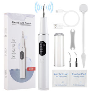 Ms.Dear | Ultrasonic Dental Scaler Teeth Tartar Remover Dental Plaque Calculus Removal Tartar Eliminator Oral Cleaning With LED Light