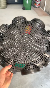 กรงตาข่ายดักปลา กุ้ง ปู ปลาไหล ปู 8 ช่อง